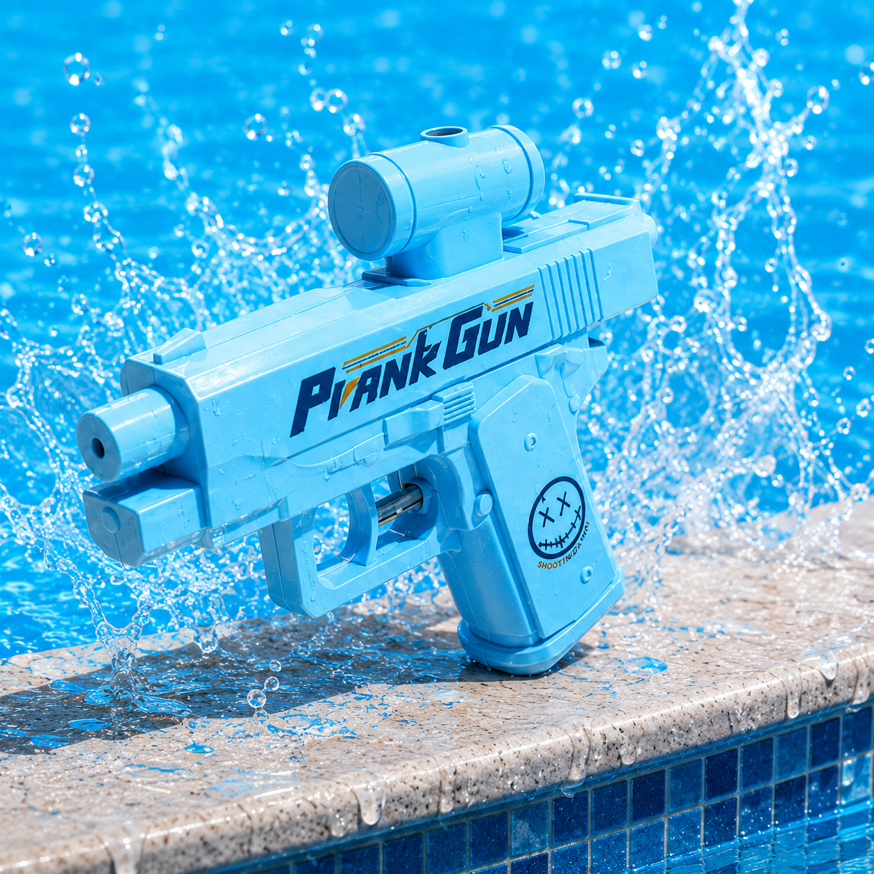 Pistola de Agua de Bromas